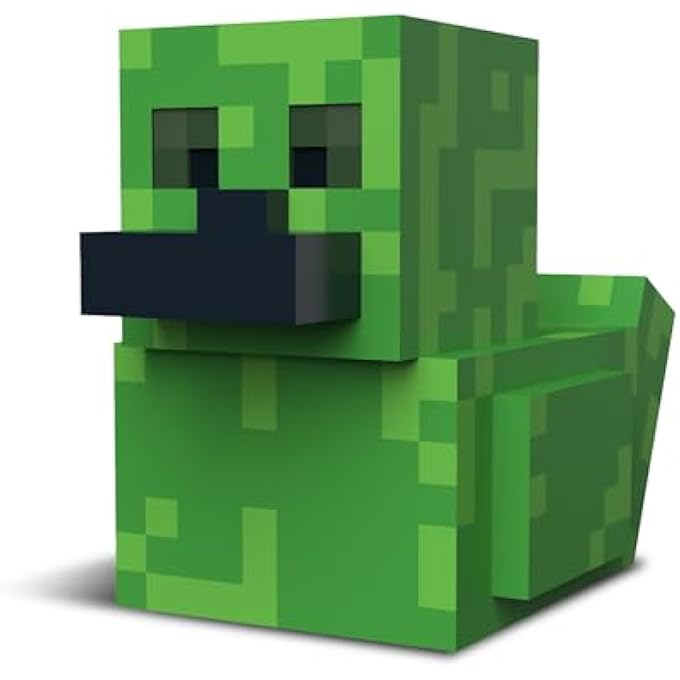 MINECRAFT تمثال بطة مطاطية قابلة للجمع من الإصدار الأول - سلع رسمية من ماينكرافت - تلفزيون، أفلام وألعاب فيديو - Image 1